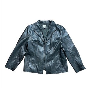 East5th genuine leather jacket.     T28